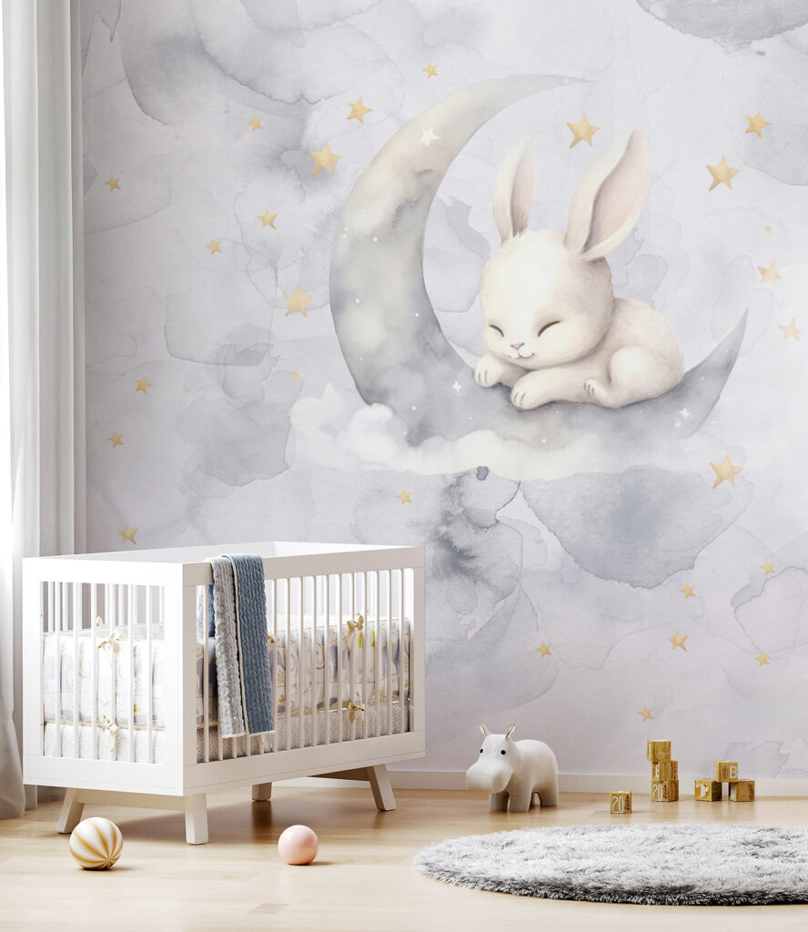 A rabbit on the moon A rabbit on the moon