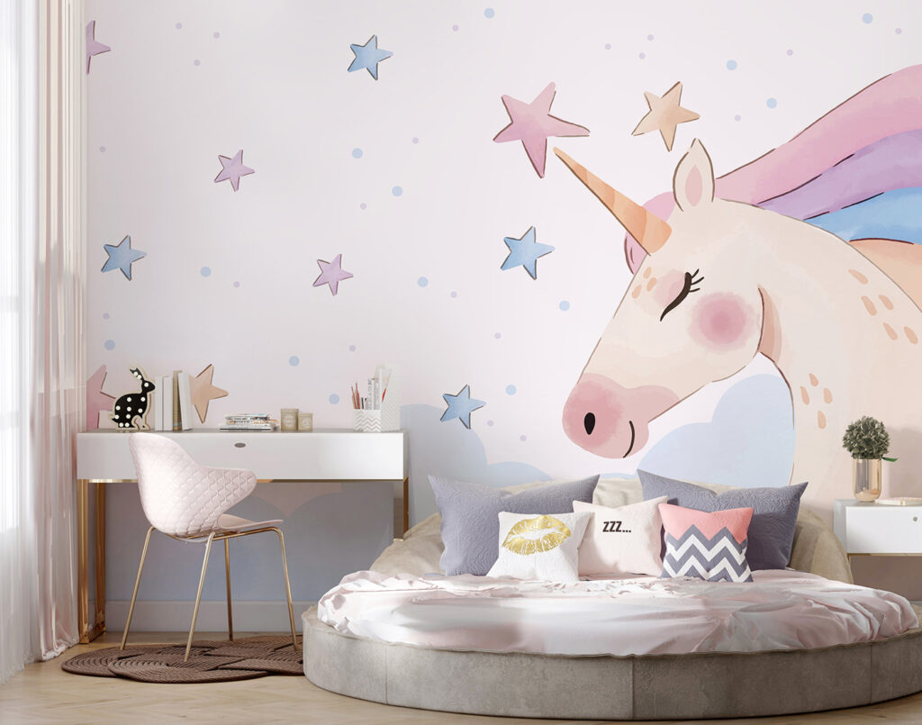 A unicorn with stars and clouds u97532pir3 1024x805 - A unicorn with stars and clouds