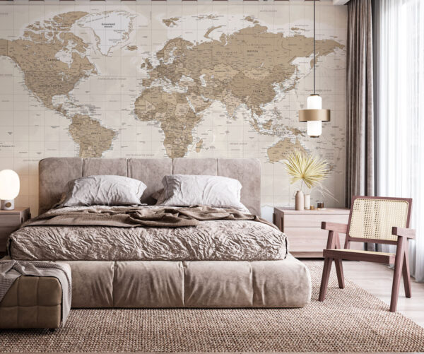 A map of the world A map of the world