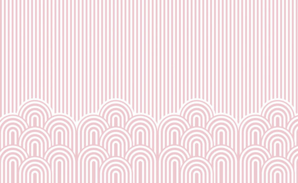 Pink and white striped wallpaper Pink and white striped wallpaper