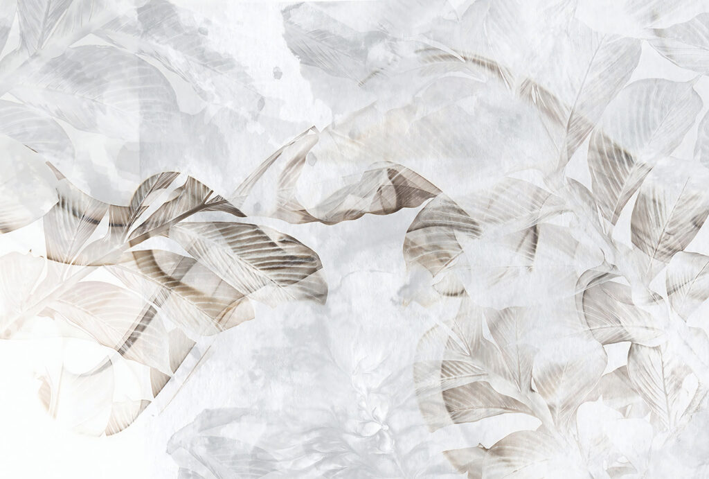 Translucent leaves on soft background. Translucent leaves on soft background.
