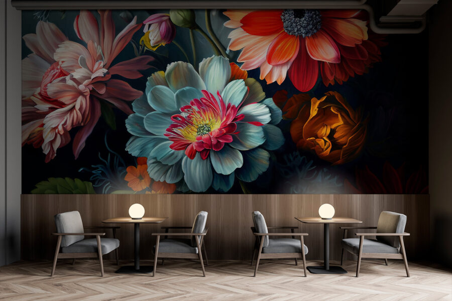 Vibrant blossoms in stunning colors.