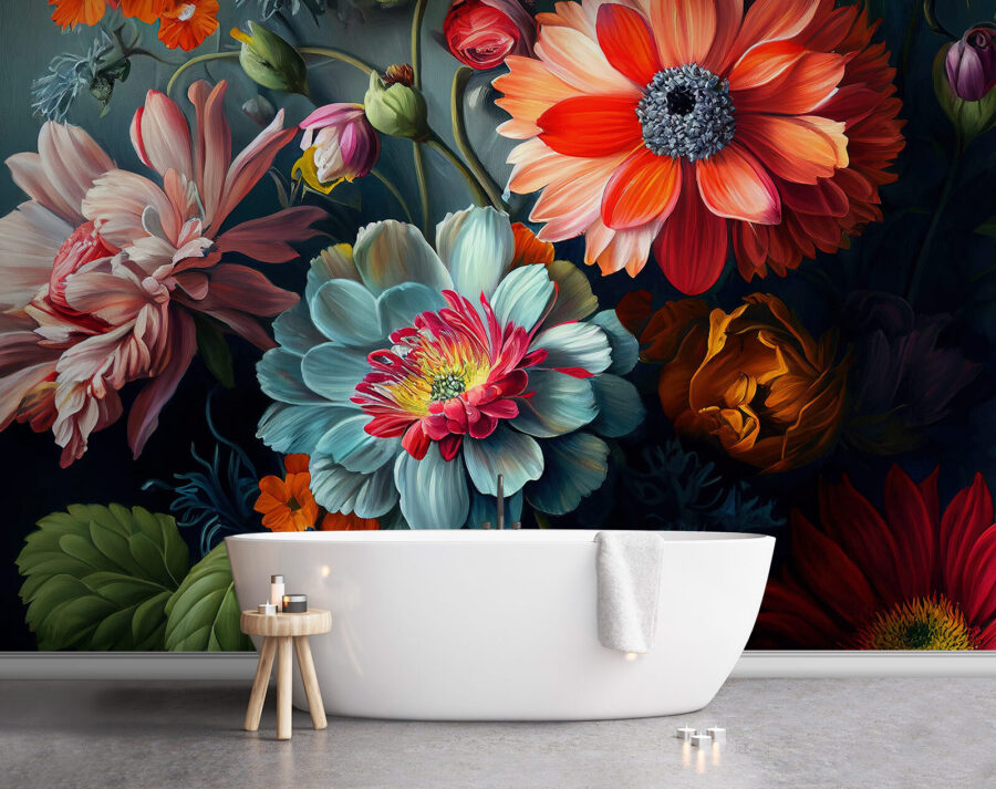 Vibrant blossoms in stunning colors.