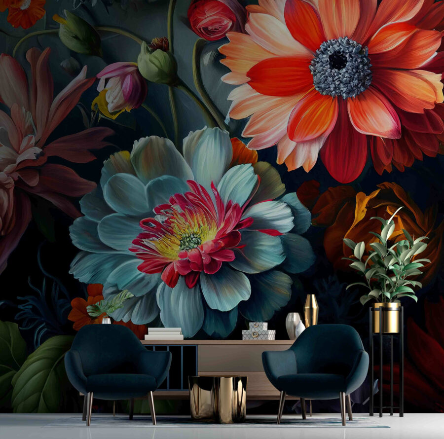 Vibrant blossoms in stunning colors.