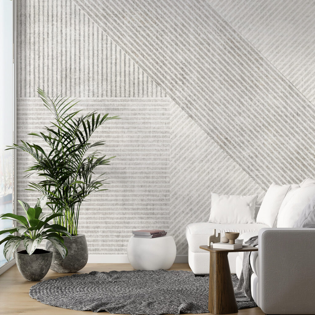 White and gray striped pattern u96331pig4 1024x1024 - White and gray striped pattern