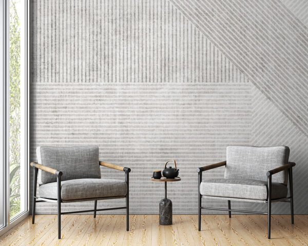 White and gray striped pattern u96331pig3 600x480 - White and gray striped pattern