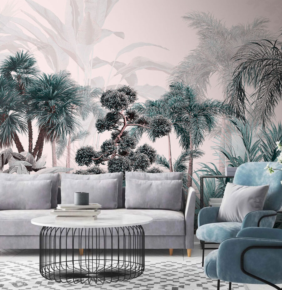 Wall murals Group of trees and plants - Image 3