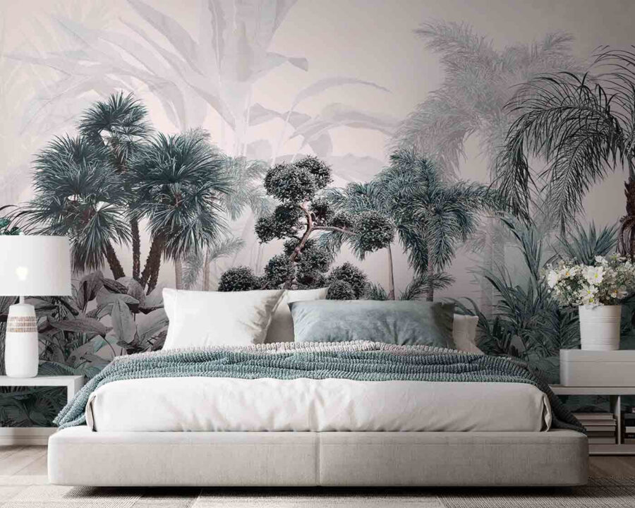 Wall murals Group of trees and plants - Image 2