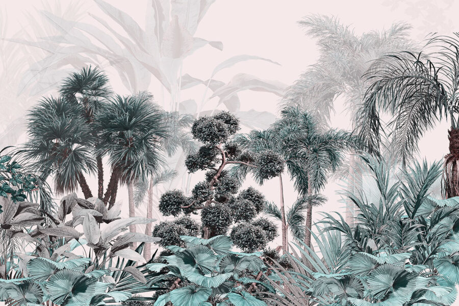 Wall murals Group of trees and plants - Image 4