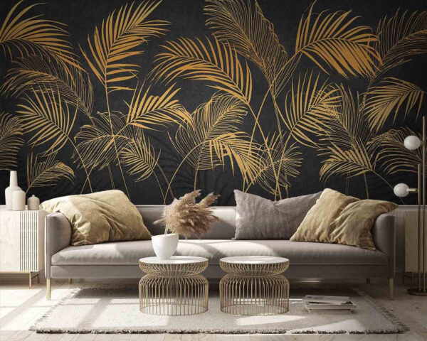 Group of palm leaves Group of palm leaves