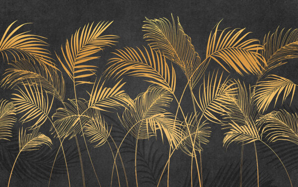 Group of palm leaves Group of palm leaves