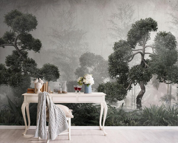 Group of trees and plants Group of trees and plants