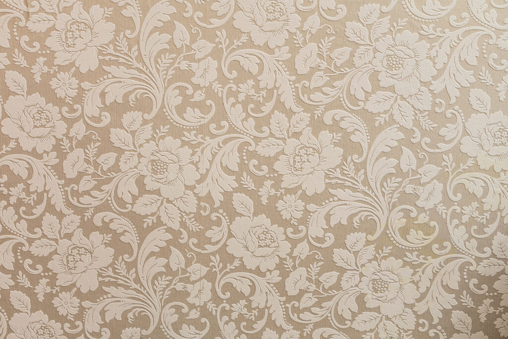 Elegant floral patterned fabric design Elegant floral patterned fabric design