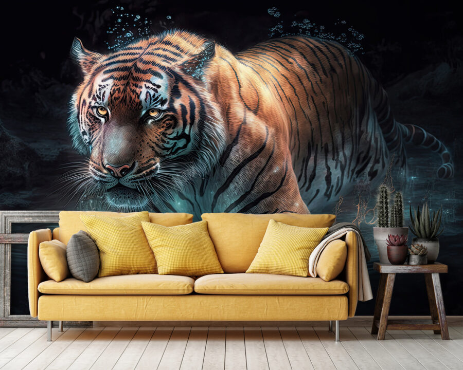 Tiger in the water Tiger in the water