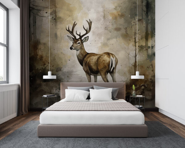 Painting of a deer Painting of a deer
