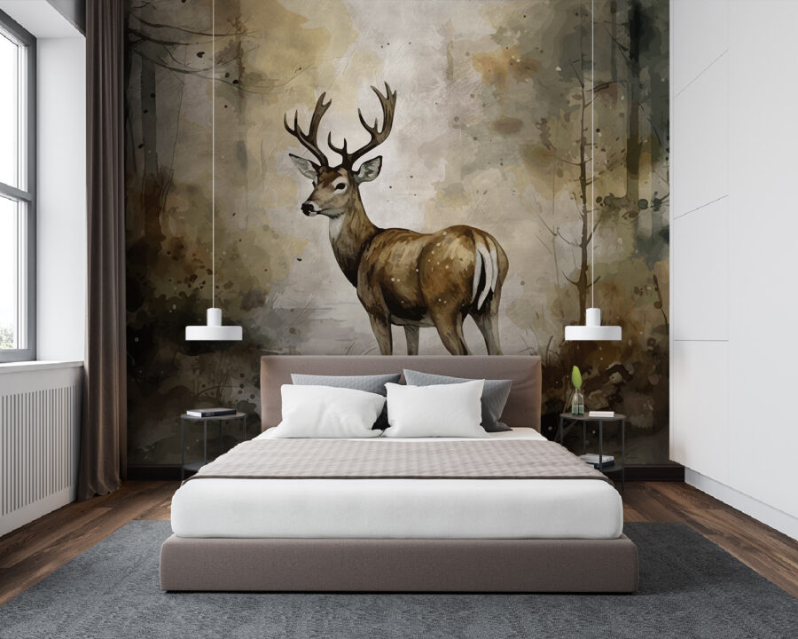 Painting of a deer