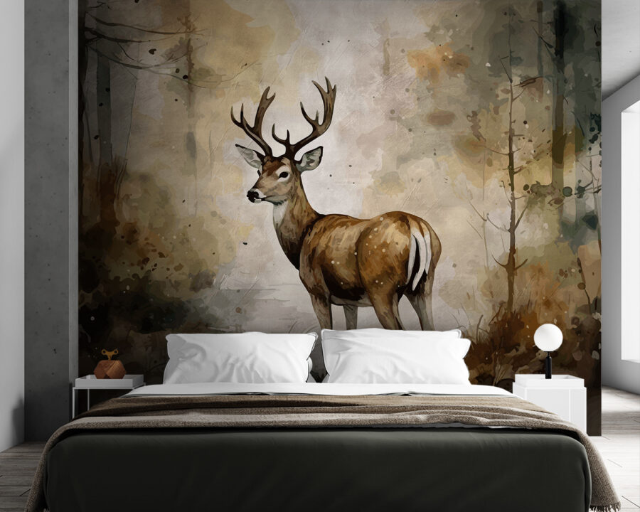 Painting of a deer