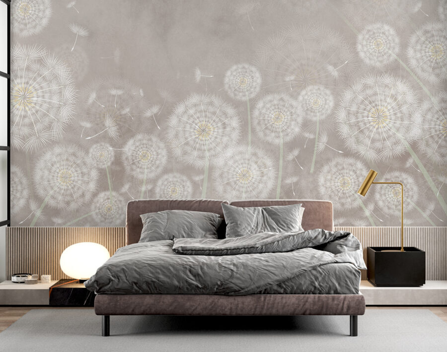 Group of dandelions