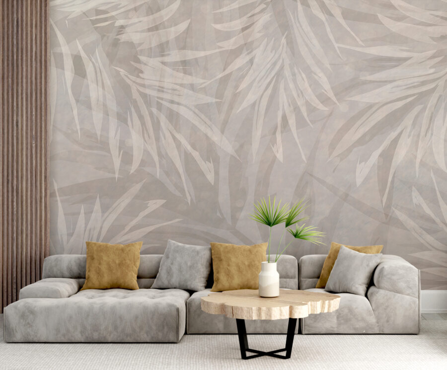 White and gray floral pattern White and gray floral pattern