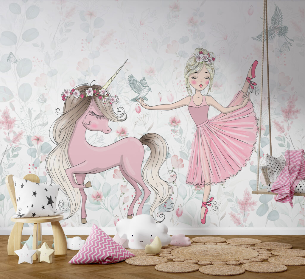 Unicorn and a girl u95007pir2 1024x937 - Unicorn and a girl