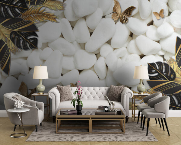 Natural elegance with decorative accents. Natural elegance with decorative accents.
