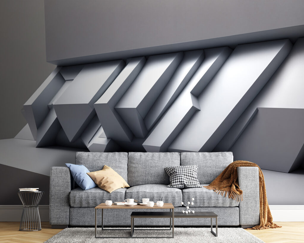 White wall with geometric shapes u94692pig54 1024x819 - White wall with geometric shapes - tegory
