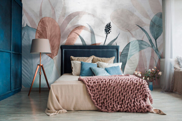 Serene foliage in soft pastels. Serene foliage in soft pastels.