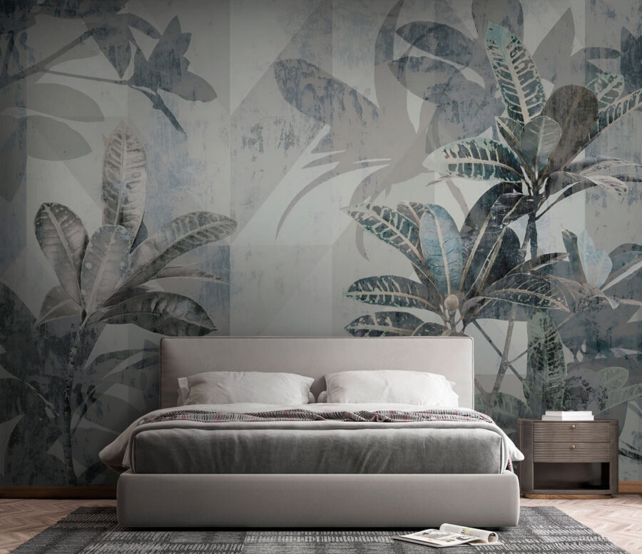 Elegant foliage in muted tones.
