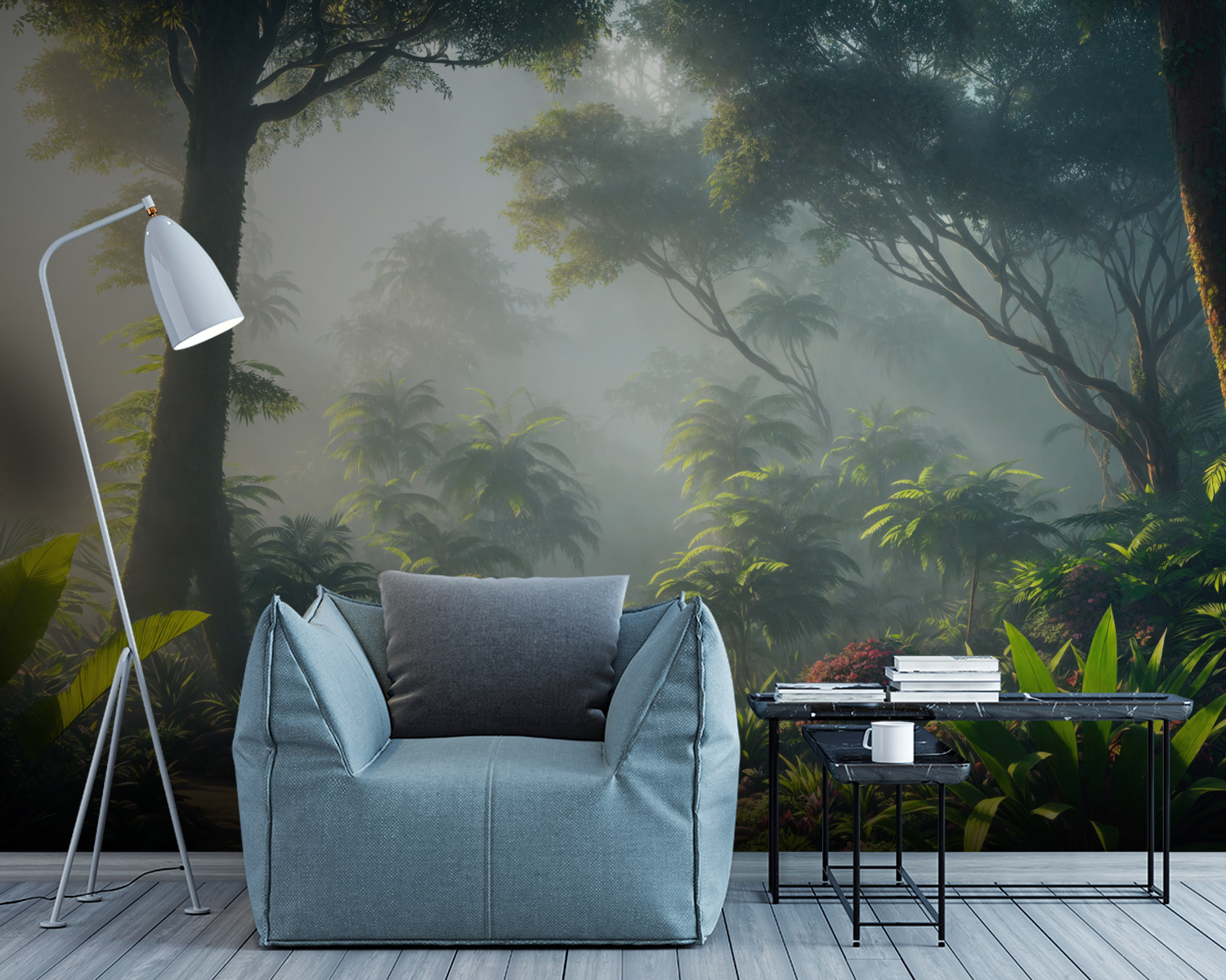 Path through a forest with trees and plants u94517pig7m - Path through a forest with trees and plants - tegory