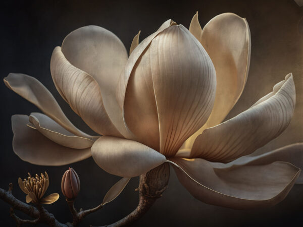 Graceful magnolia in soft light. Graceful magnolia in soft light.