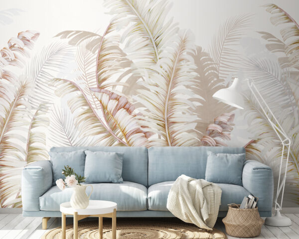 Soft foliage in delicate tones Soft foliage in delicate tones