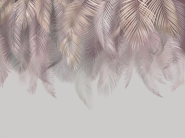 Delicate leaves in soft pastel hues. Delicate leaves in soft pastel hues.
