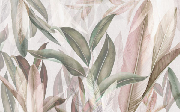 Elegant foliage in soft colors. Elegant foliage in soft colors.