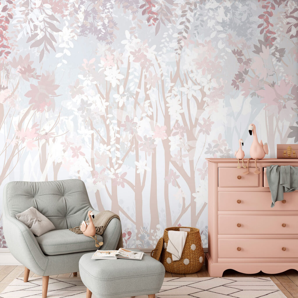 White and pink floral pattern u94171pir1 1024x1024 - White and pink floral pattern