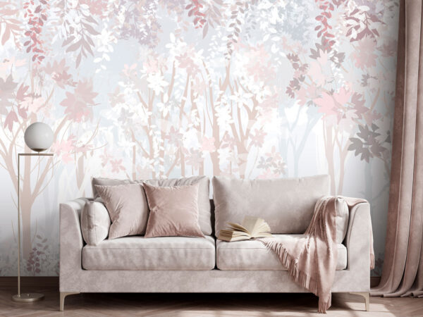 White and pink floral pattern u94171pig2 600x450 - White and pink floral pattern