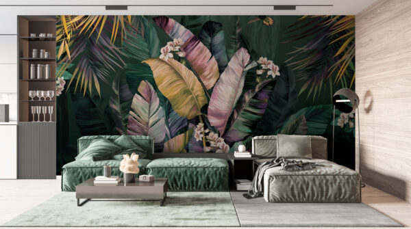 Painting of a tropical plant Painting of a tropical plant