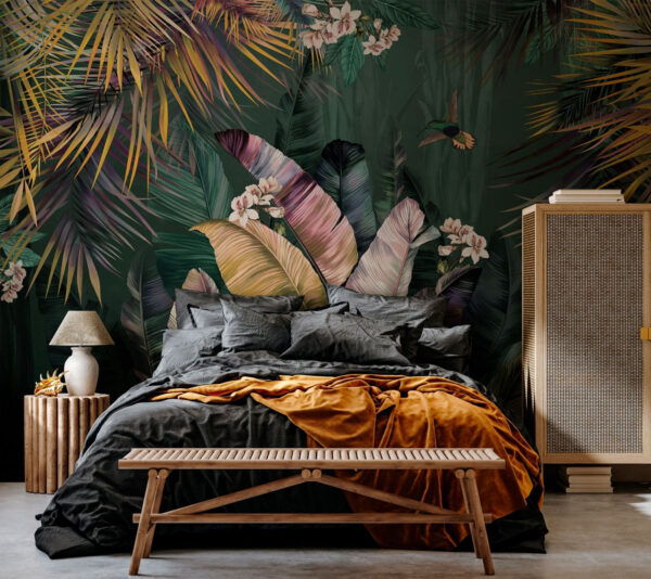 Painting of a tropical plant Painting of a tropical plant