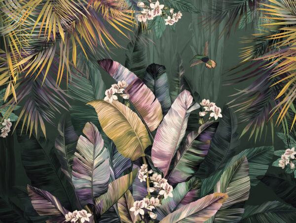 Painting of a tropical plant Painting of a tropical plant