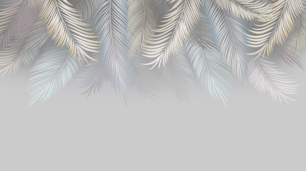 Elegant leaves on a soft background Elegant leaves on a soft background