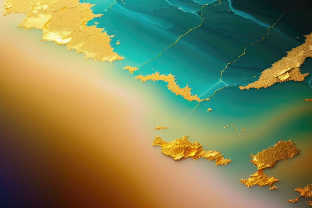 Map of the ocean Map of the ocean