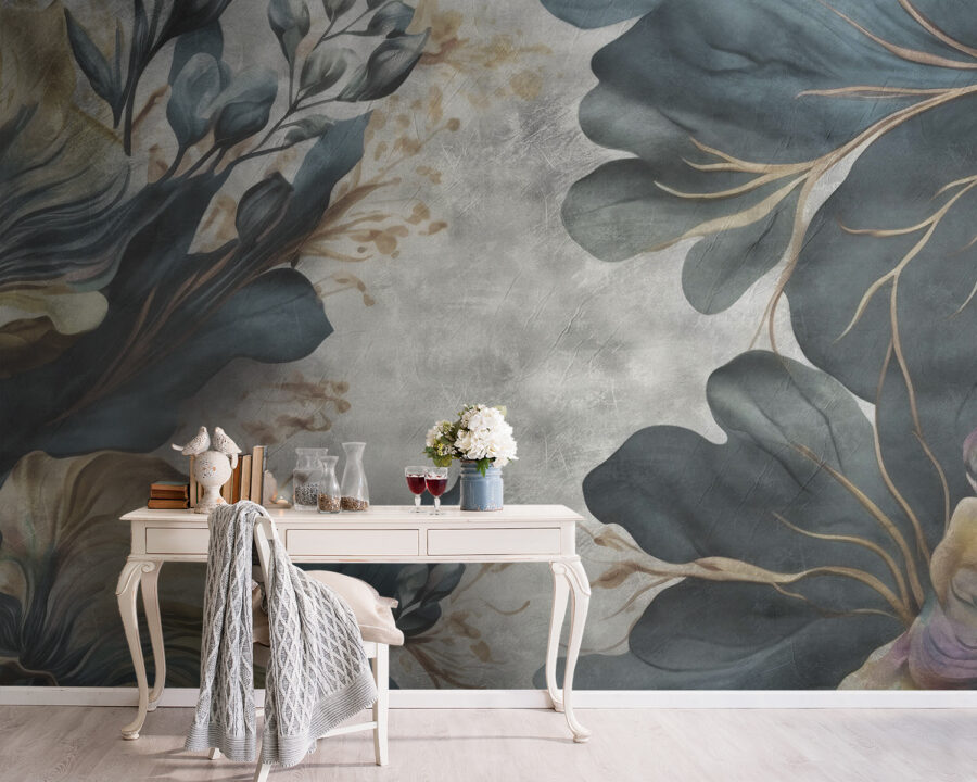 Elegant floral design with soft hues.