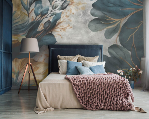 Elegant floral design with soft hues. Elegant floral design with soft hues.