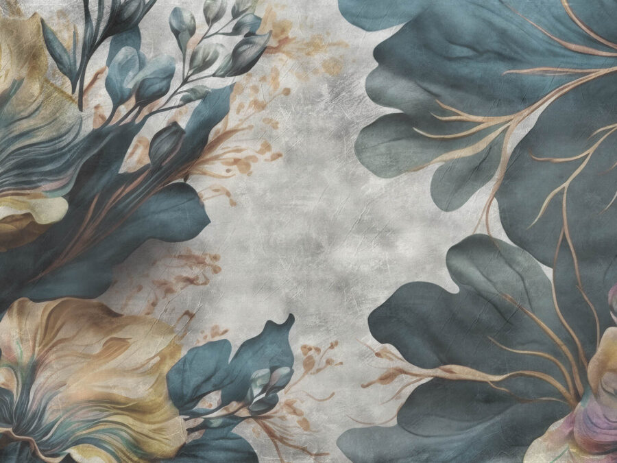 Elegant floral design with soft hues.