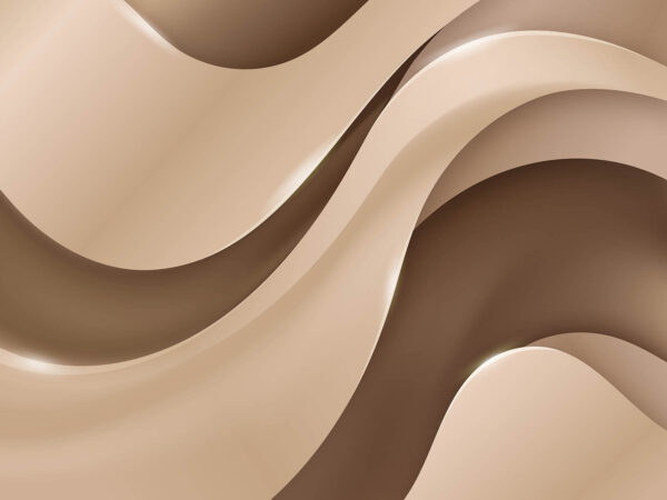 Elegant waves in soft tones Elegant waves in soft tones