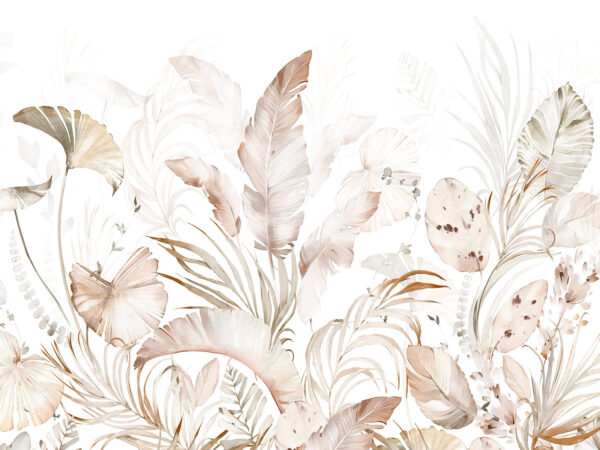 Elegant botanical elements in soft hues. Elegant botanical elements in soft hues.