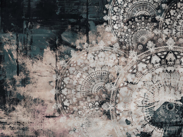 Intricate patterns on a textured surface. Intricate patterns on a textured surface.