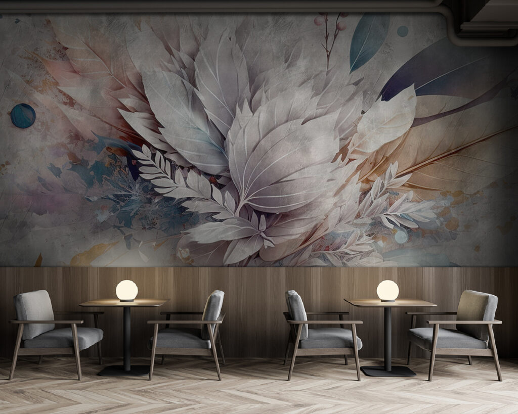 Elegant foliage in soft colors Elegant foliage in soft colors