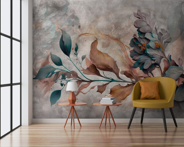 Painting of a flower Painting of a flower