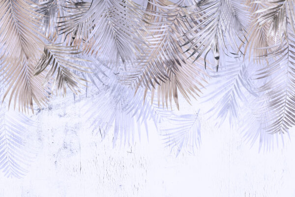 Delicate leaves against a light background. Delicate leaves against a light background.