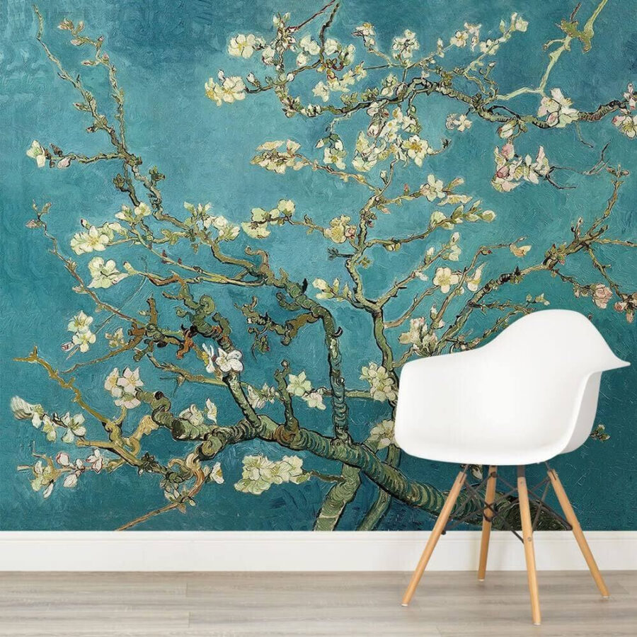 Tree with white flowers